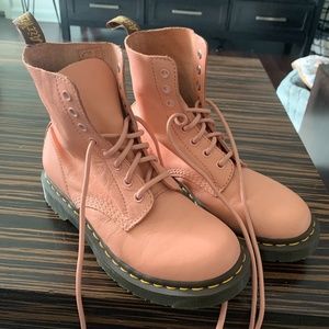 Dr. Martens Pink UNWORN Airwair Boots